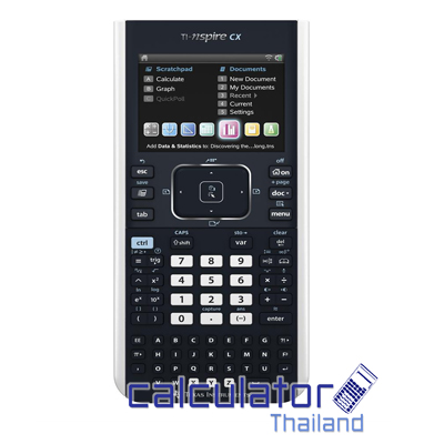 TEXAS INSTRUMENT รุ่น TI-Nspire CX TEXAS INSTRUMENT รุ่น TI-Nspire CX